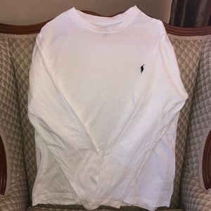 Polo by Ralph Lauren white long sleeve tee
